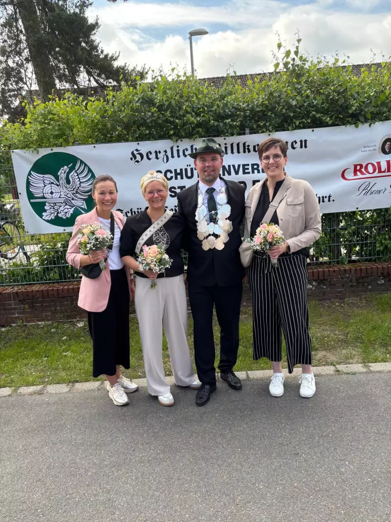 Königspaar 2025 Daniel und Debbi Segger