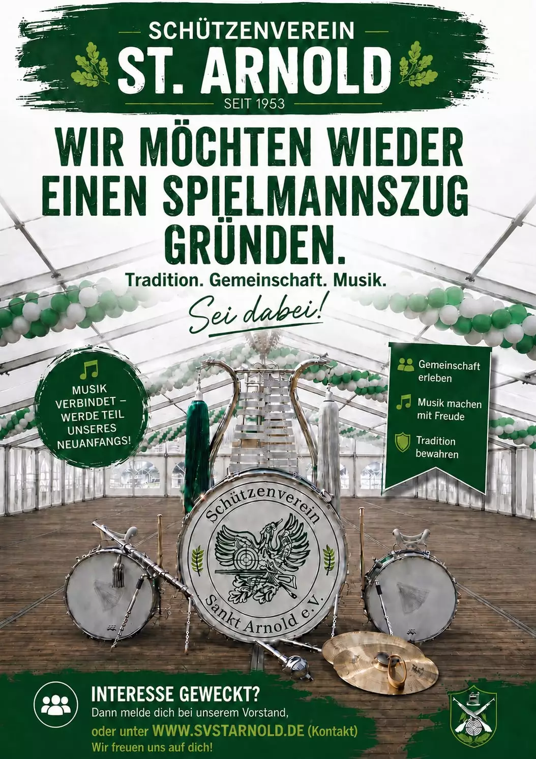 Flyer Spielmannszug