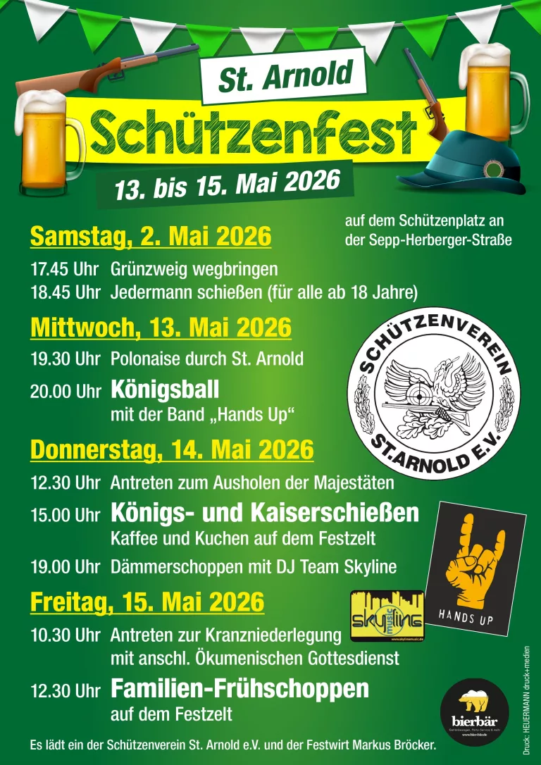 Flyer Schützenfest