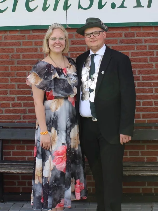 Königspaar Philipp Saße & Frederike Hölscher